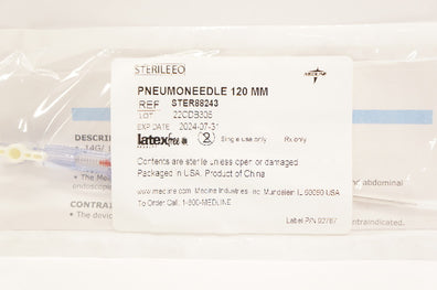 Medline STER88243 Pneumoneedle 120mm